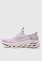 Tenis Lifestyle SKECHERS Arch Fit Glide Step - New League Lila de Skechers