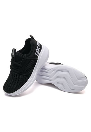 Tenis Training Negro-Blanco Skechers Kids Valor
