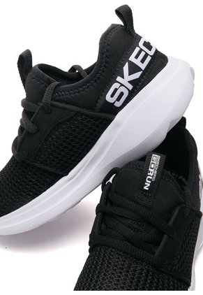 Tenis Training Negro-Blanco Skechers Kids Valor