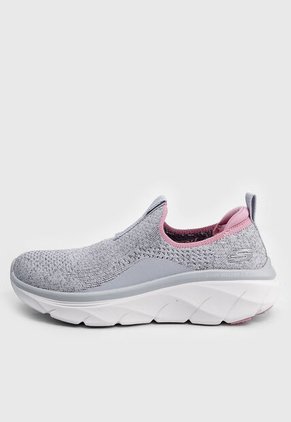 Tenis Skechers Relaxed Fit: D'Lux Walker 2.0 Gris