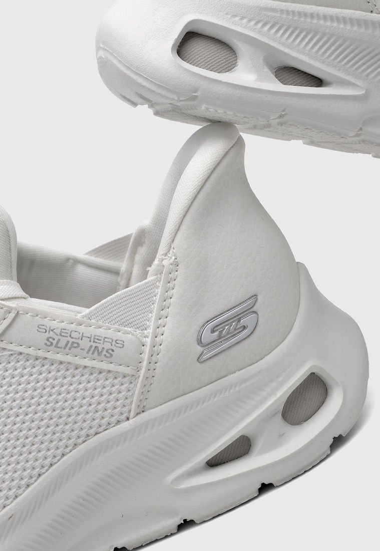 Skechers lace up blanco online