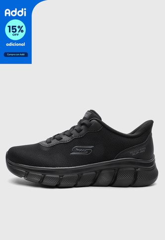 Tenis Training SKECHERS Bobs B Flex - Glacial Edge Negro Skechers