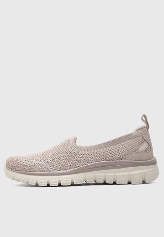 Tenis SKECHERS Graceful -  Breezestep Taupe Skechers