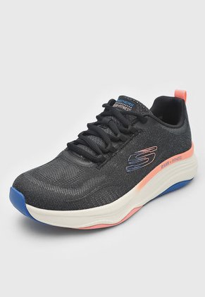 Tenis Skechers D'Lux Fitness Negro
