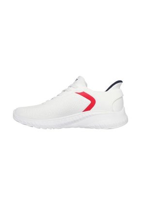 Tenis Skechers Hombre Bobs Squad Chaos Memory Foam Blanco