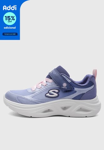 Tenis Lifestyle SKECHERS Sola Glow 2.0 Lila Skechers