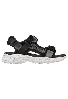 Sandalias Lifestyle Skechers Stamina - Negro - Blanco