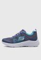 Tenis SKECHERS Microspec Plus Azul de Skechers
