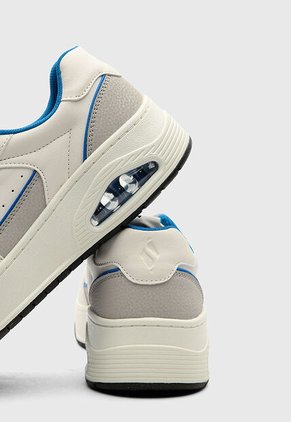 Tenis SKECHERS Uno Court Blanco