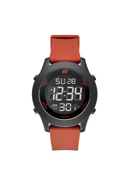 Relojes Skechers Hombre Rosencrans. Silicona Rojo SR5109