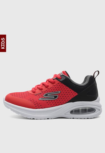 Tenis Lifestyle SKECHERS Microspec Max Advance Rojo