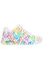 Tenis Skechers Uno - Highlight Love Color Blanco - Multicolor Para Mujer de Skechers