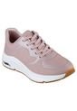 Tenis Skechers Arch Fit S-Miles - Mile Makers Color Rosa - Blanco Para Mujer de Skechers