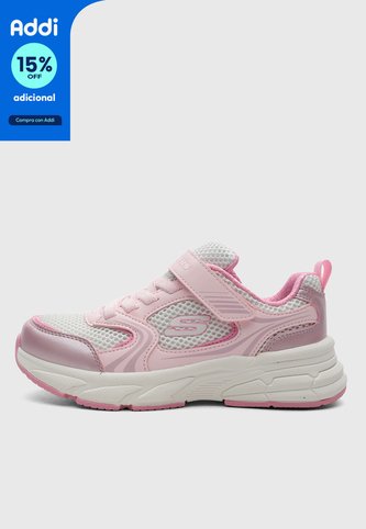 Tenis Lifestyle SKECHERS Retro - Graph Rosa Skechers