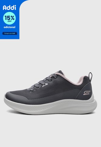 Tenis Lifestyle SKECHERS Bobs Moda Flex Azul Skechers