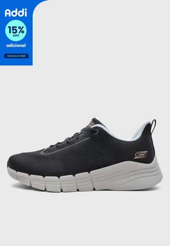 Tenis Lifestyle SKECHERS Bobs B Flex 2.0 - Feeling It Negro Skechers