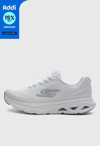 Tenis Running SKECHERS Glide Step Vortex - Avalin Blanco Skechers