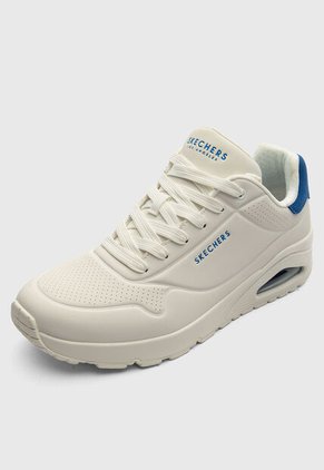 Tenis SKECHERS UNO - Suited On Air Blanco