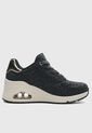 Tenis Lifestyle  SKECHERS Uno Wedge Negro de Skechers