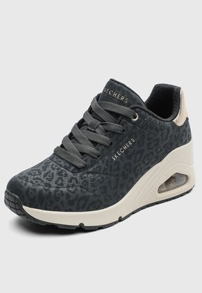 Tenis Lifestyle  SKECHERS Uno Wedge Negro