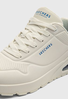 Tenis SKECHERS UNO - Suited On Air Blanco
