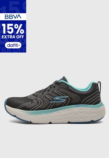 Tenis SKECHERS Max Cushioning Delta Negro