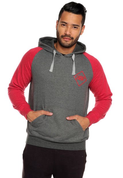 Buzo Gris-Rojo Skechers