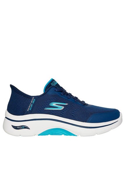 TENIS SKECHERS MUJER 125319NVAQ GO WALK A Talla 9