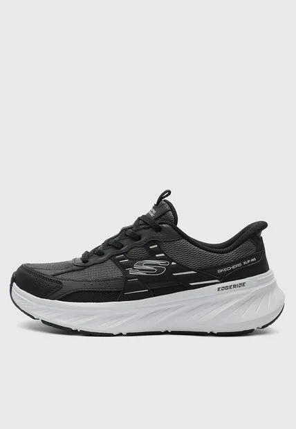 Tenis Lifestyle SKECHERS Slip-ins Edgeride Gris Oscuro