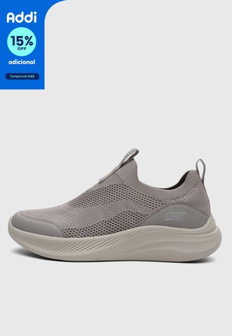 Tenis Lifestyle SKECHERS Bobs Moda Flex  Taupe Skechers