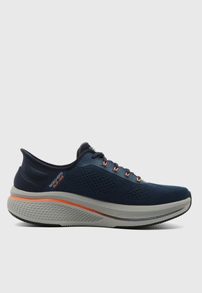 Tenis Running Azul Navy-Gris SKECHERS Go Run Elevate 2.0