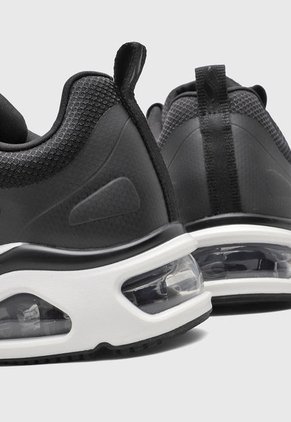 Tenis Lifestyle SKECHERS Mesh W/3D Print Overlay Negro