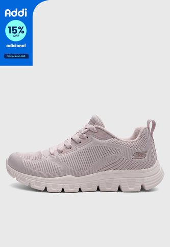 Tenis Lifestyle SKECHERS Bobs B Lite Lila Skechers