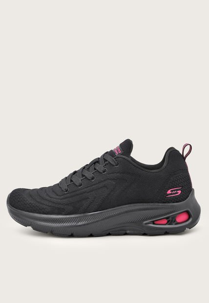 Tenis Lifestyle Negro-Magenta Skechers Bobs Unity