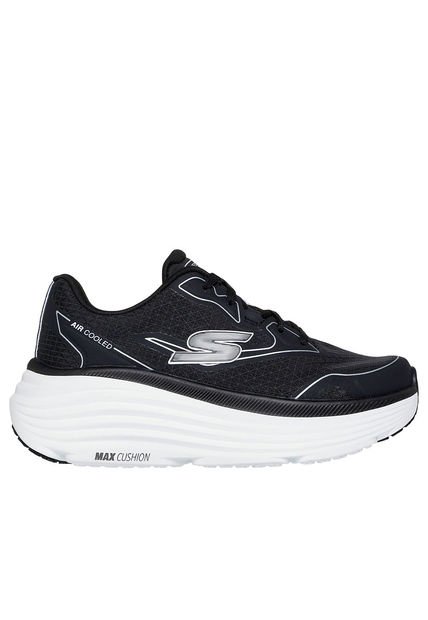 TENIS SKECHERS MUJER 129472BKSL MAX CUSHI Talla 8