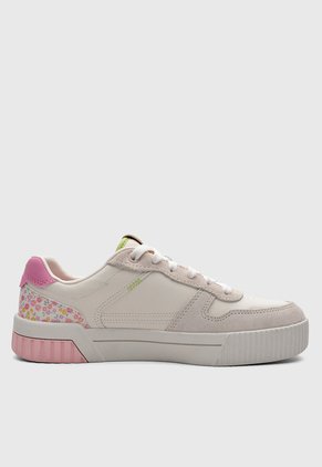 Tenis Lifestyle SKECHERS Jade - Dainty Florals Beige