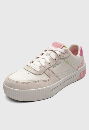 Tenis Lifestyle SKECHERS Jade - Dainty Florals Beige