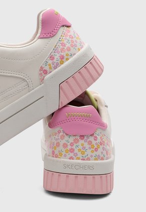 Tenis Lifestyle SKECHERS Jade - Dainty Florals Beige