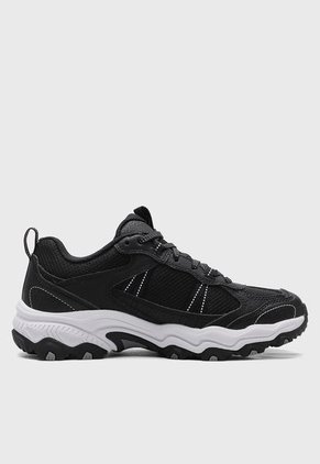 Tenis Outdoor Negro-Blanco Skechers Stamina AT