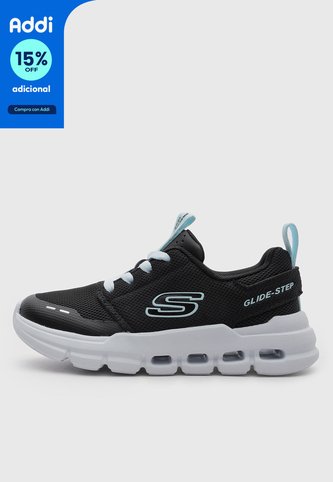 Tenis Lifestyle SKECHERS Glide-Step Flow Negro Skechers