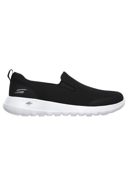 Tenis Lifestyle Skechers Gowalk Max Clinched - Negro-Blanco