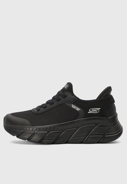 Tenis Running SKECHERS Bobs S Flex Hi Negro