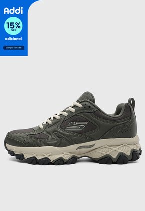 Tenis Outdoor SKECHERS Arch Fit Akhidime - Rindge Verde Oliva