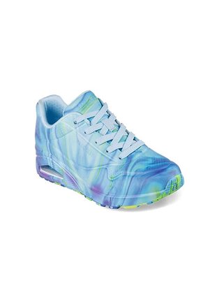 Tenis Mujer Skechers Uno Like Water - Azul