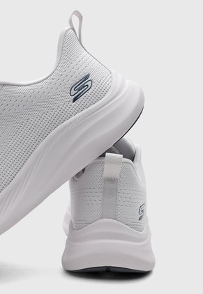 Tenis Training SKECHERS Bobs Moda Flex Gris Claro