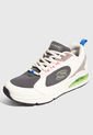 Tenis Lifestyle Beige-Gris-Azul Skechers Uno 2 - Chinchillin de Skechers