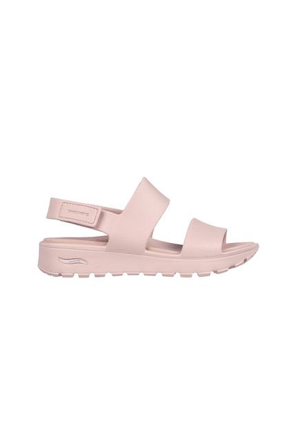 SKECHERS SANDALIAS ARCH FIT FOOTSTEPS LIFE STYLE DAMA ROSADO 