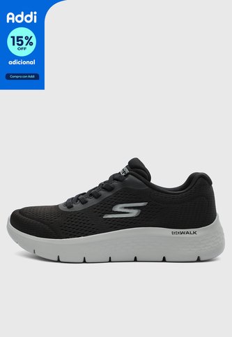 Tenis Walking SKECHERS Go Walk Flex Remark Negro Skechers