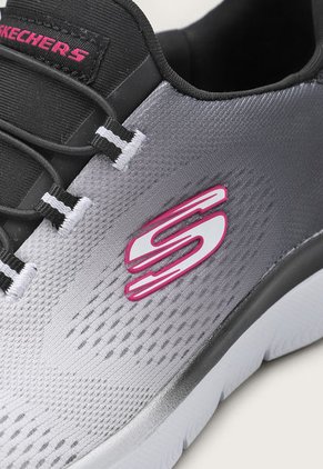 Tenis Training Blanco-Negro Skechers Summits - Bright Charmer