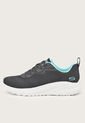 Tenis Training Negro-Marfil-Turquesa Skechers Bobs Squad Chaos de Skechers